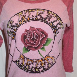 Grateful Dead 3/4 Sleeve Juniors Tee